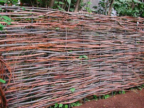 Cambridgeshire Woven Willow Fencing